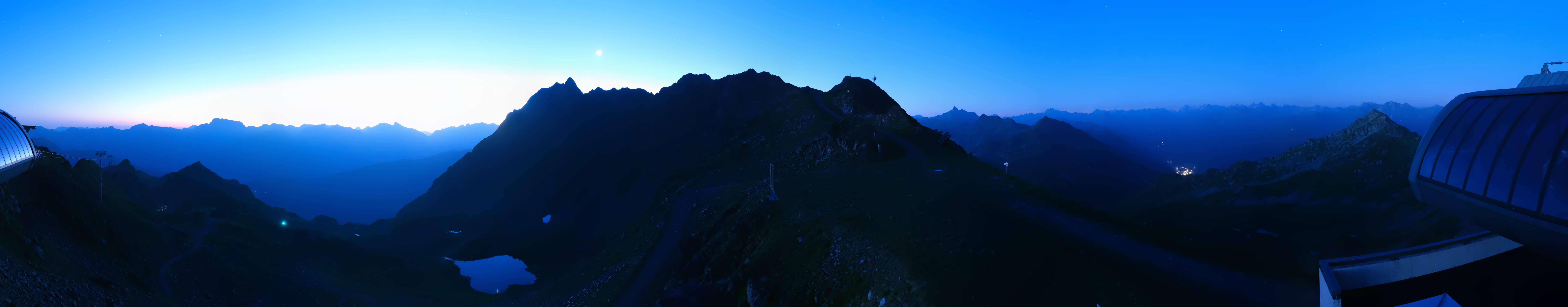 Archiv Foto Webcam Panorama Bahn - Silvretta Montafon