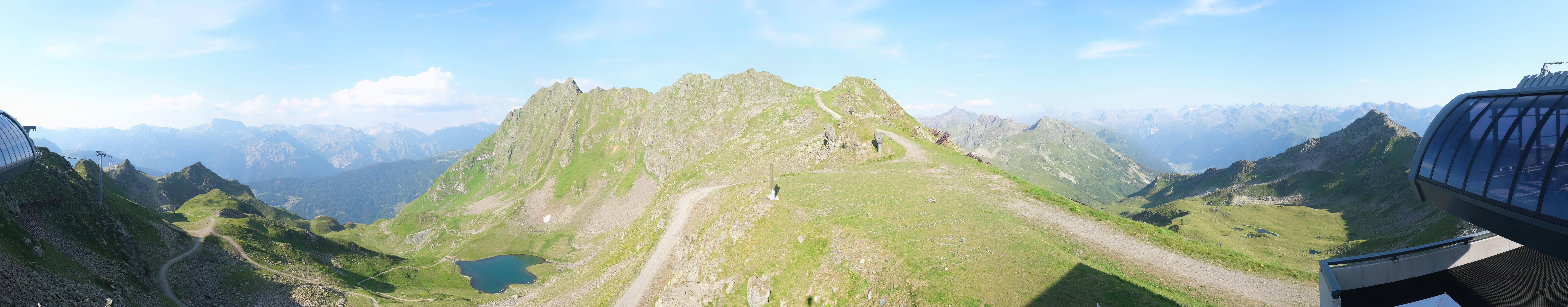 Archiv Foto Webcam Panorama Bahn - Silvretta Montafon