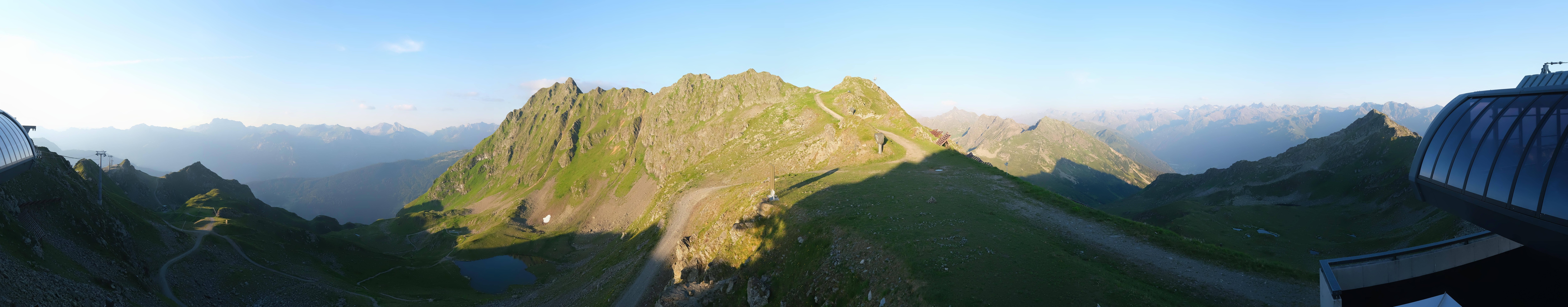 Archiv Foto Webcam Panorama Bahn - Silvretta Montafon