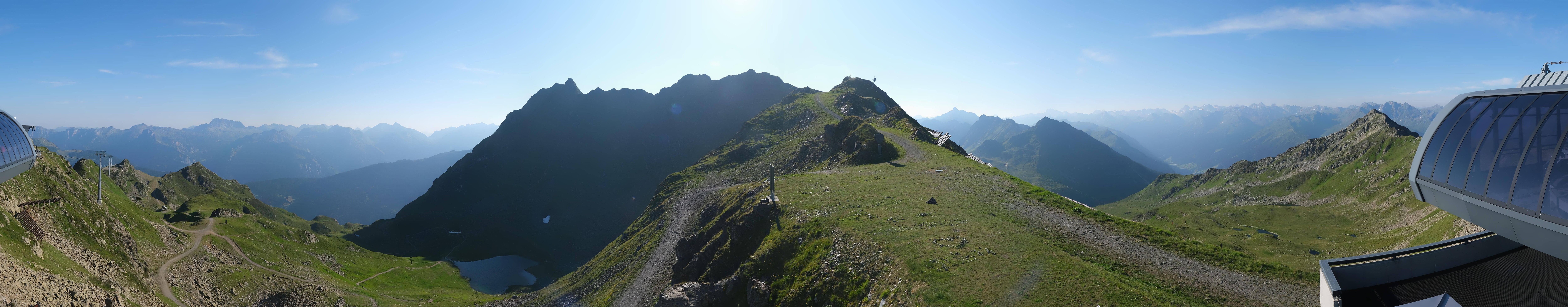 Archiv Foto Webcam Panorama Bahn - Silvretta Montafon