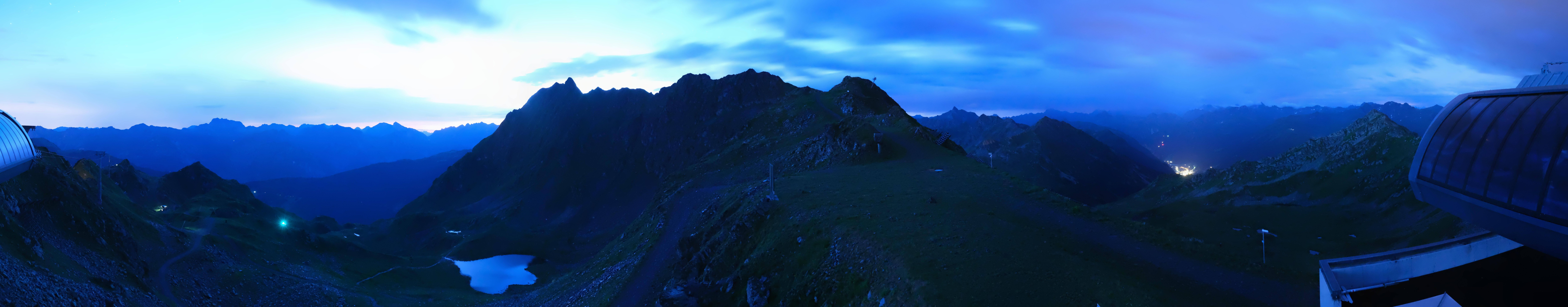 Archiv Foto Webcam Panorama Bahn - Silvretta Montafon