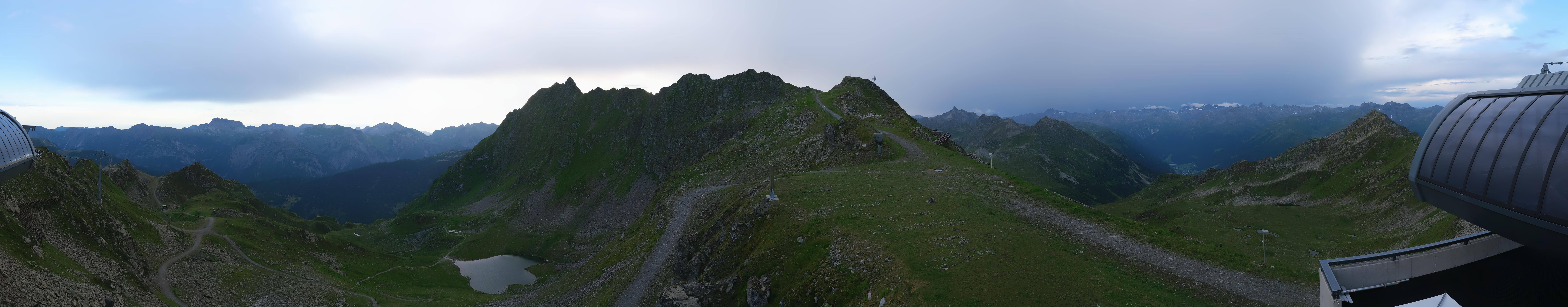 Archiv Foto Webcam Panorama Bahn - Silvretta Montafon