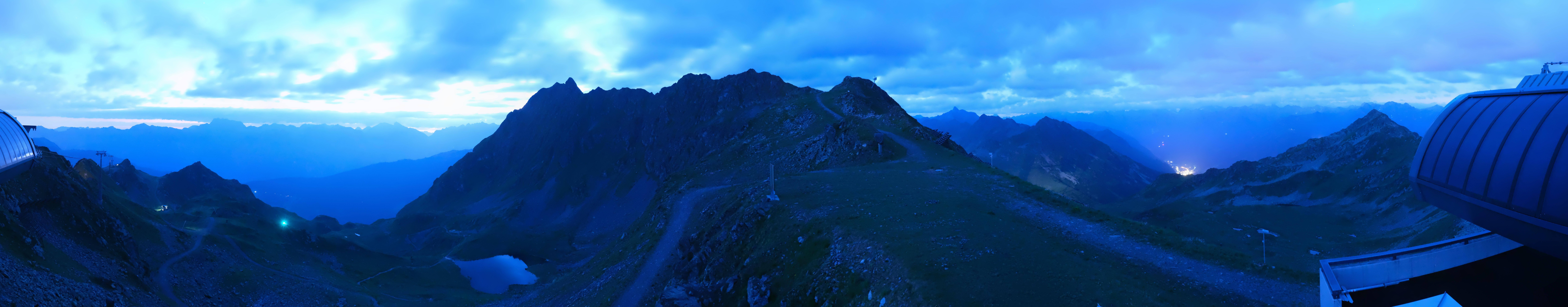 Archiv Foto Webcam Panorama Bahn - Silvretta Montafon