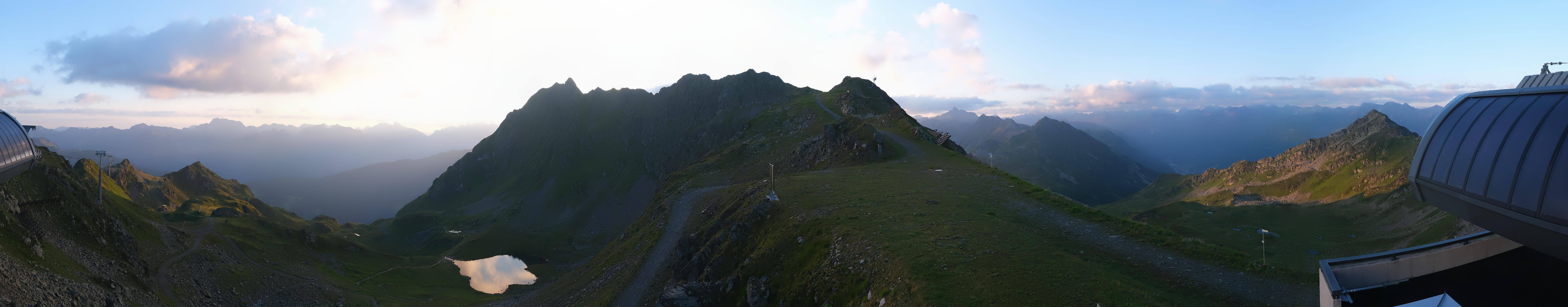 Archiv Foto Webcam Panorama Bahn - Silvretta Montafon