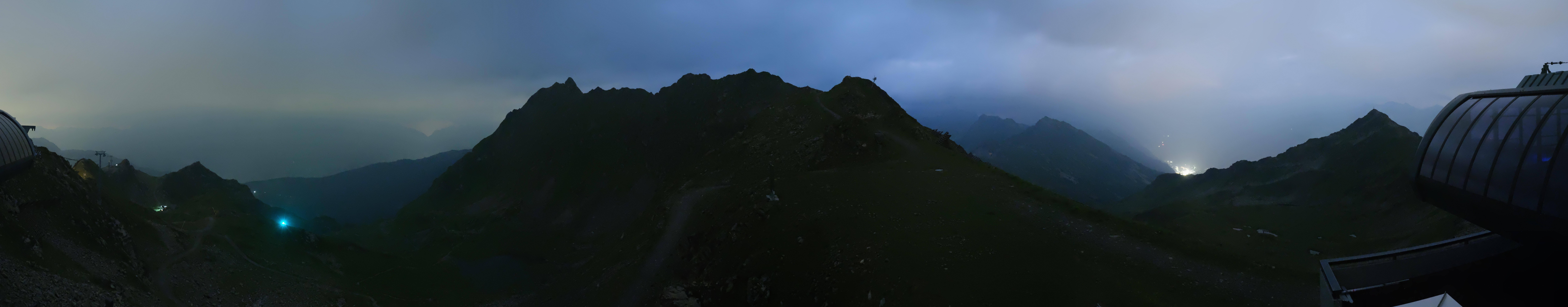 Archiv Foto Webcam Panorama Bahn - Silvretta Montafon