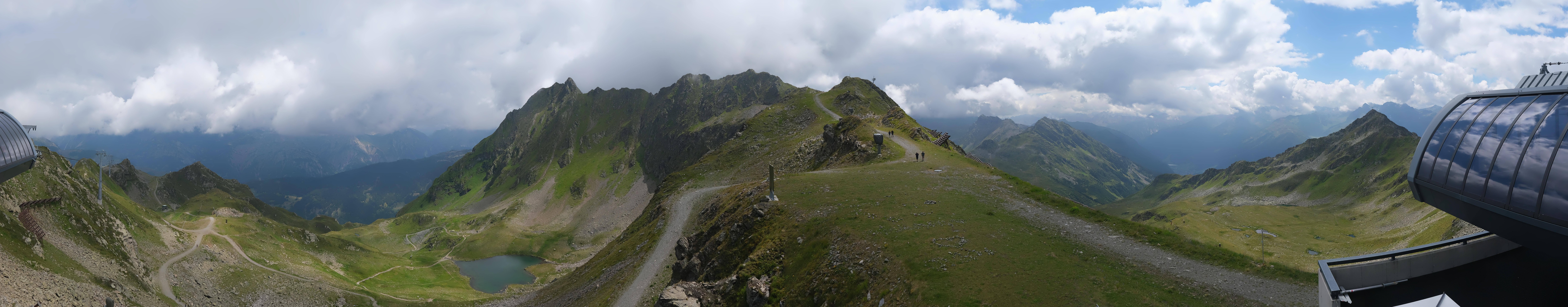 Archiv Foto Webcam Panorama Bahn - Silvretta Montafon