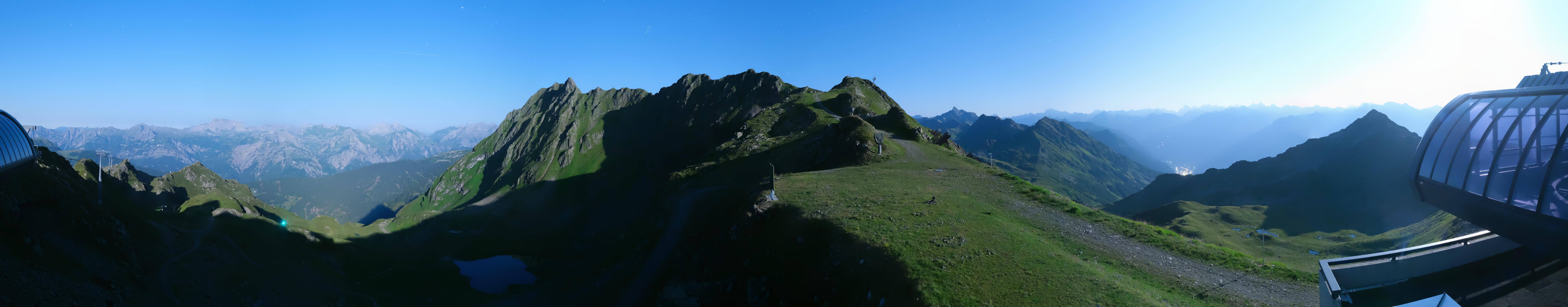 Archiv Foto Webcam Panorama Bahn - Silvretta Montafon