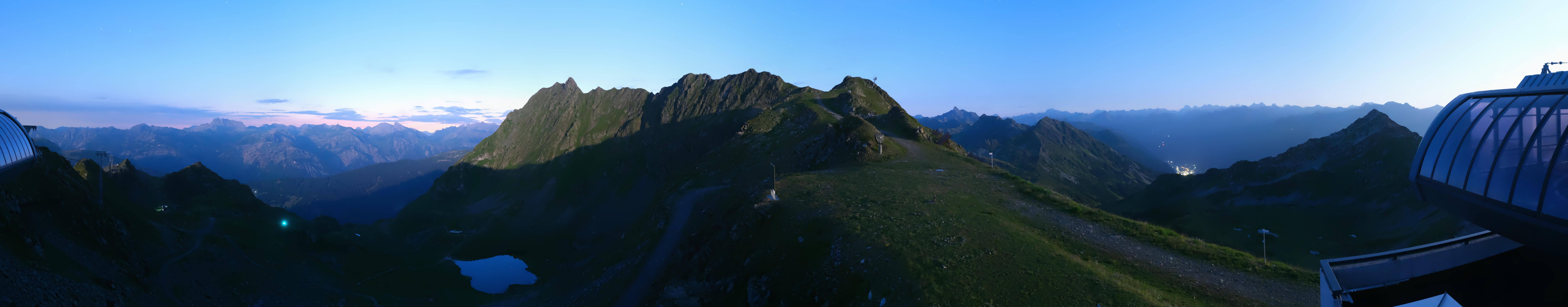 Archiv Foto Webcam Panorama Bahn - Silvretta Montafon