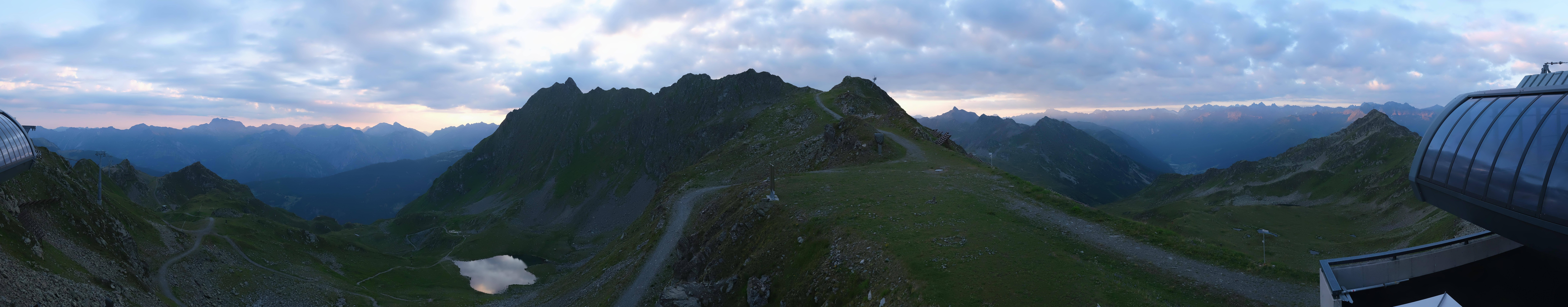 Archiv Foto Webcam Panorama Bahn - Silvretta Montafon