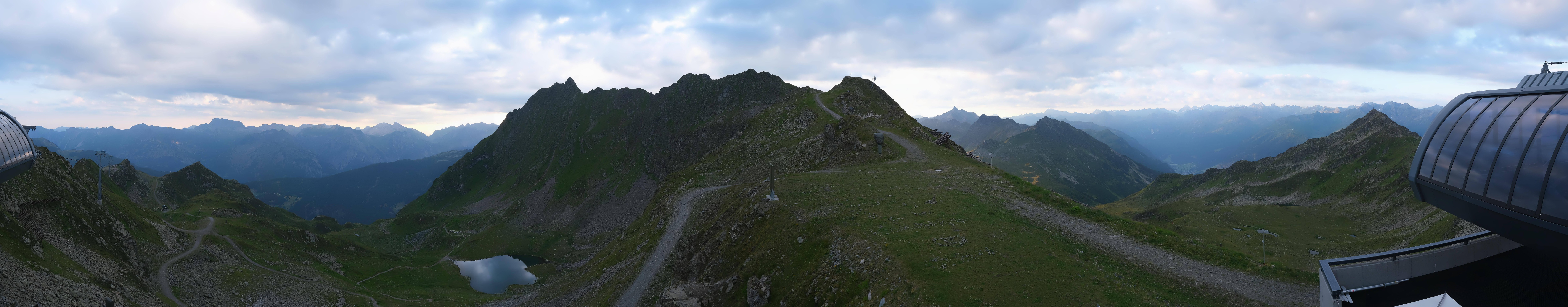 Archiv Foto Webcam Panorama Bahn - Silvretta Montafon