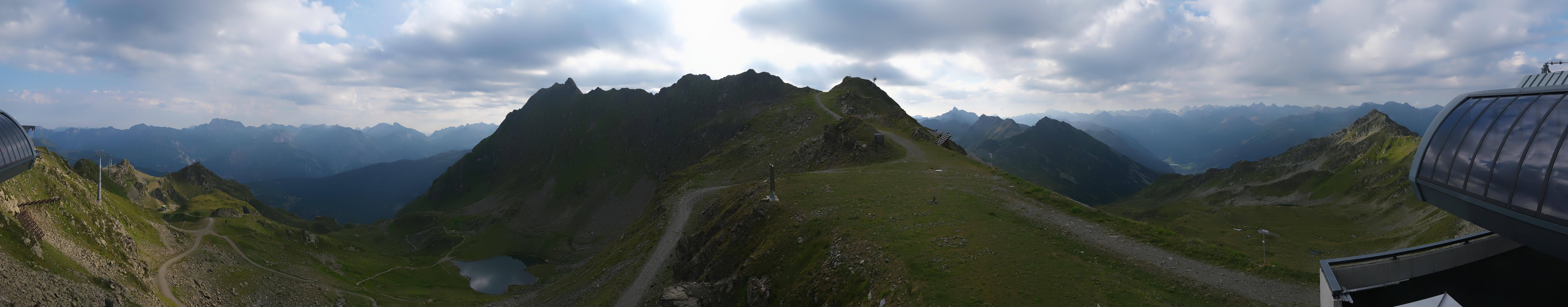 Archiv Foto Webcam Panorama Bahn - Silvretta Montafon