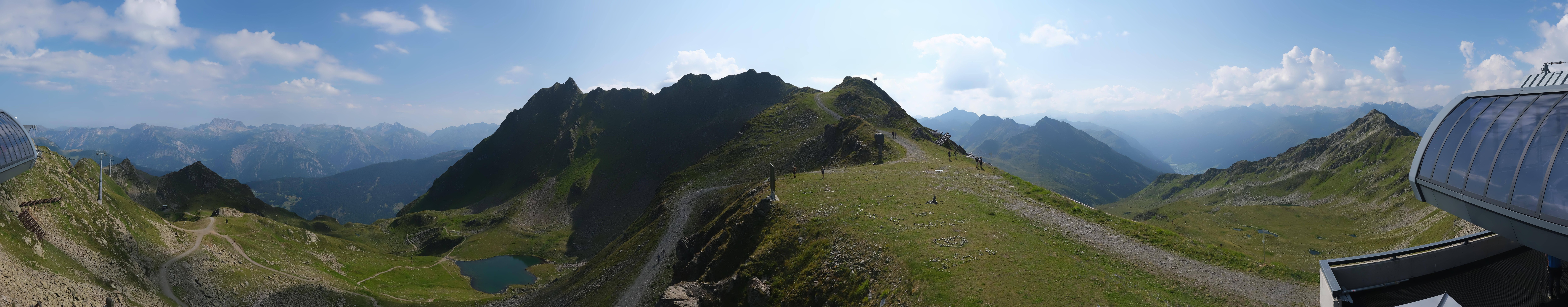 Archiv Foto Webcam Panorama Bahn - Silvretta Montafon