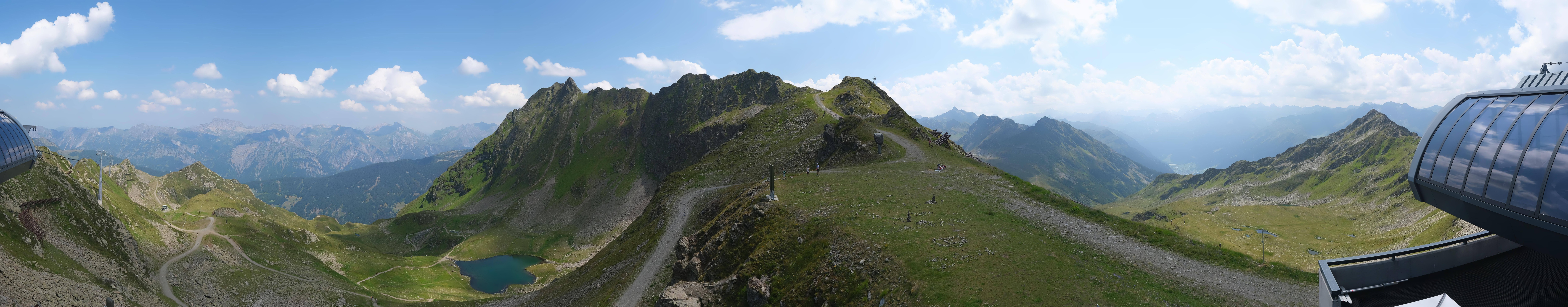 Archiv Foto Webcam Panorama Bahn - Silvretta Montafon