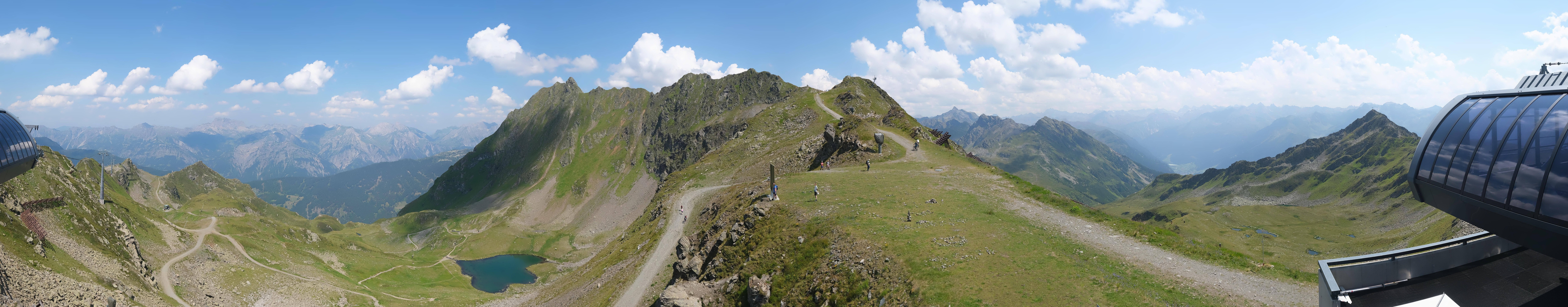 Archiv Foto Webcam Panorama Bahn - Silvretta Montafon