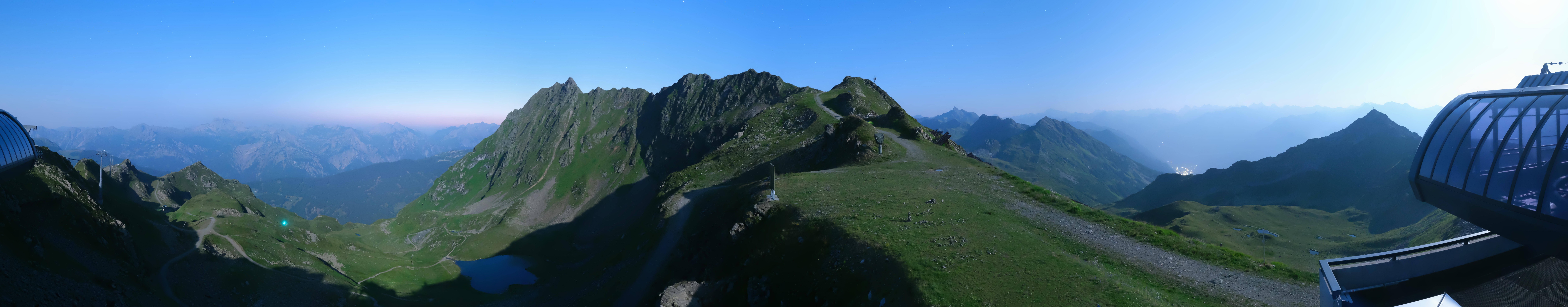 Archiv Foto Webcam Panorama Bahn - Silvretta Montafon