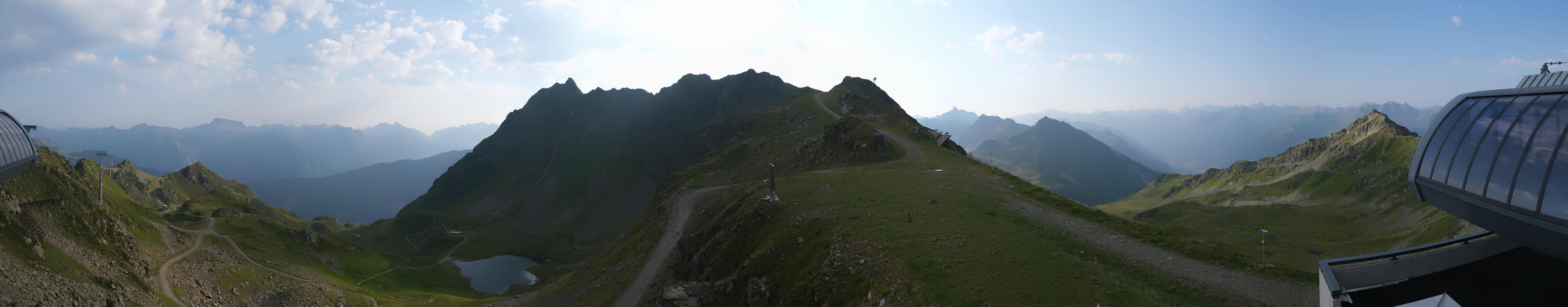 Archiv Foto Webcam Panorama Bahn - Silvretta Montafon