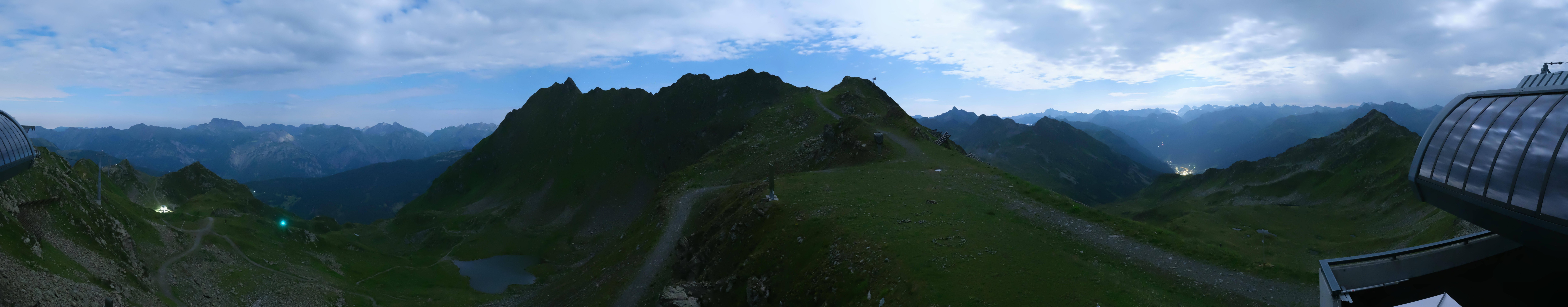 Archiv Foto Webcam Panorama Bahn - Silvretta Montafon