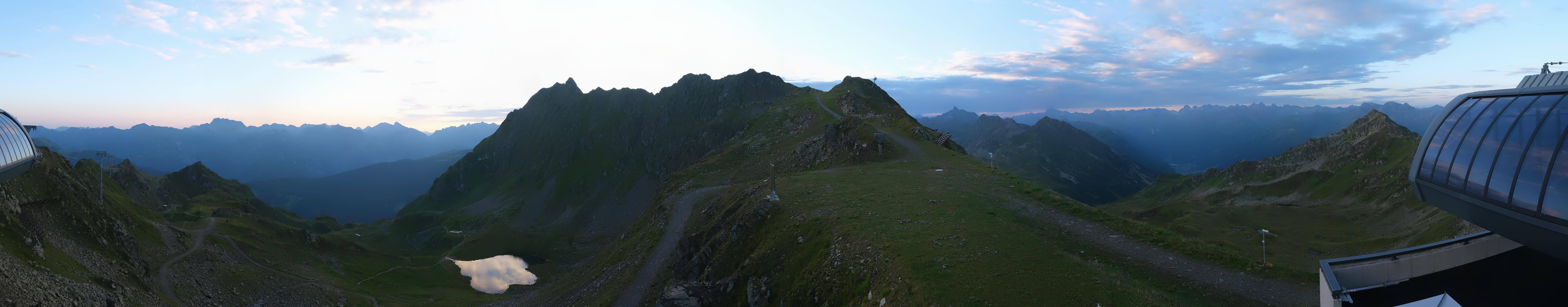 Archiv Foto Webcam Panorama Bahn - Silvretta Montafon