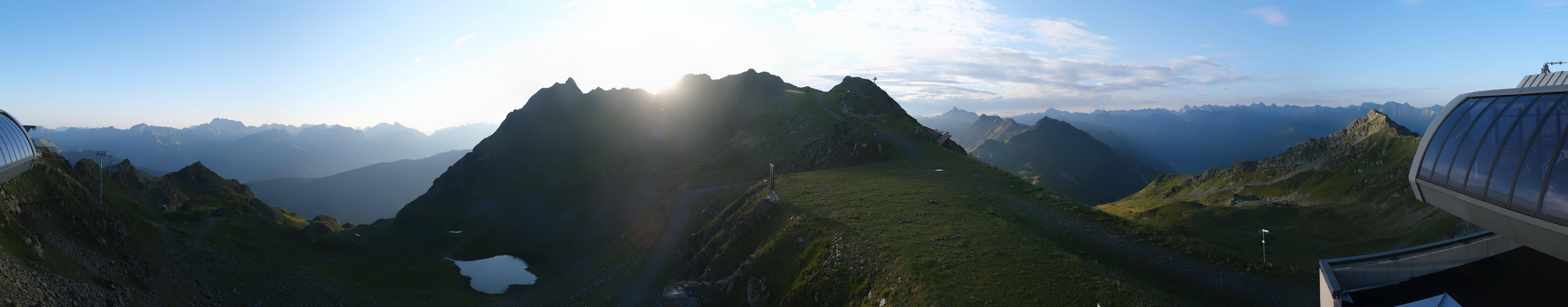 Archiv Foto Webcam Panorama Bahn - Silvretta Montafon