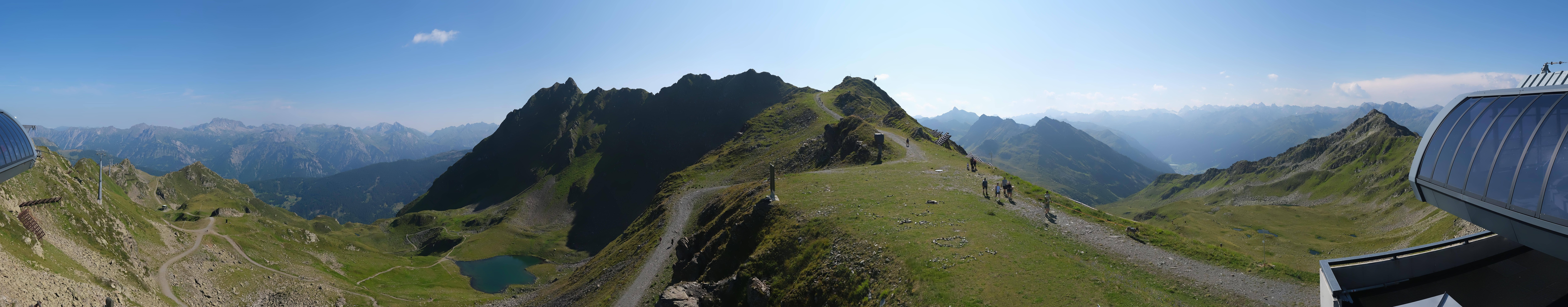 Archiv Foto Webcam Panorama Bahn - Silvretta Montafon