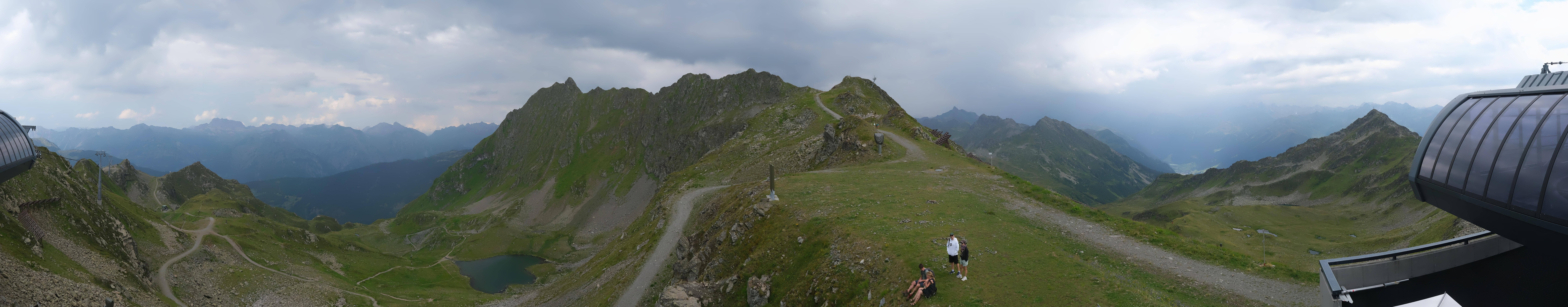 Archiv Foto Webcam Panorama Bahn - Silvretta Montafon