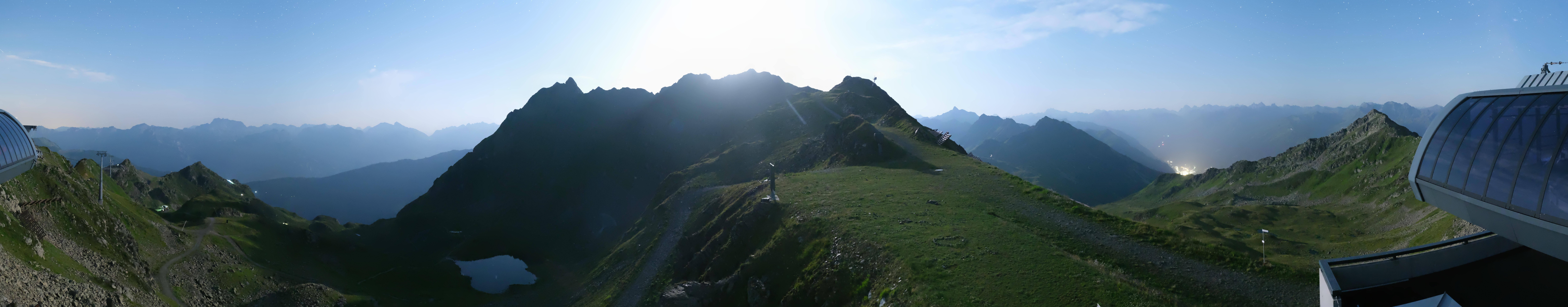 Archiv Foto Webcam Panorama Bahn - Silvretta Montafon