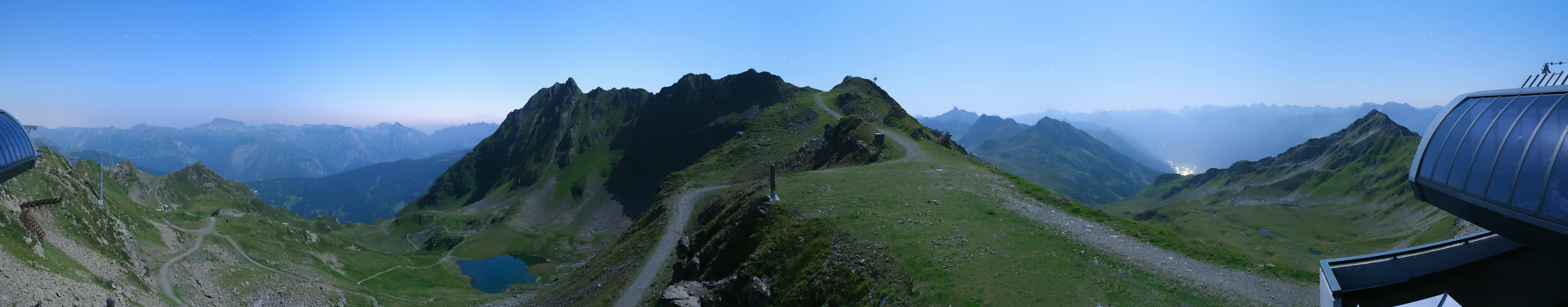 Archiv Foto Webcam Panorama Bahn - Silvretta Montafon