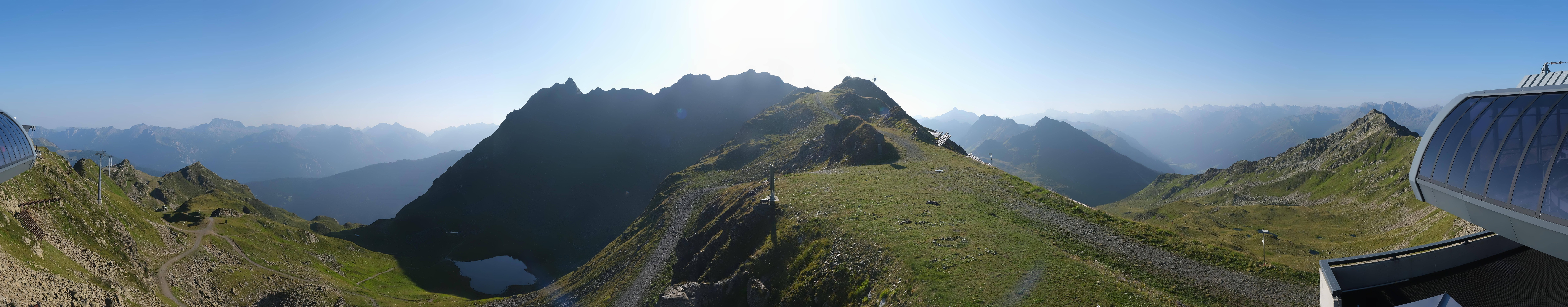 Archiv Foto Webcam Panorama Bahn - Silvretta Montafon