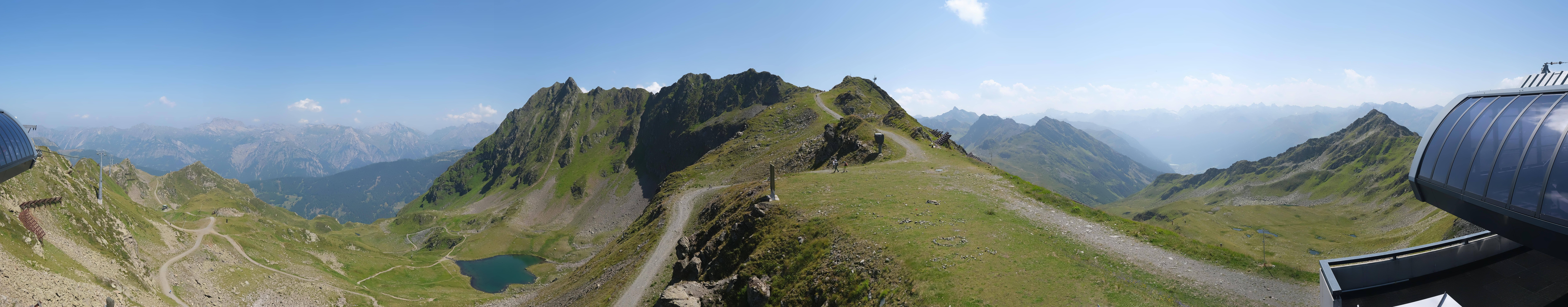 Archiv Foto Webcam Panorama Bahn - Silvretta Montafon