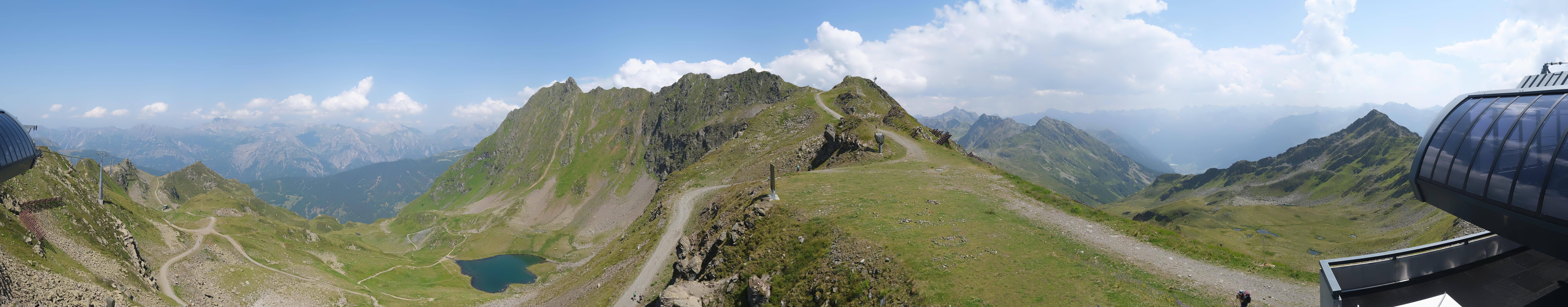 Archiv Foto Webcam Panorama Bahn - Silvretta Montafon
