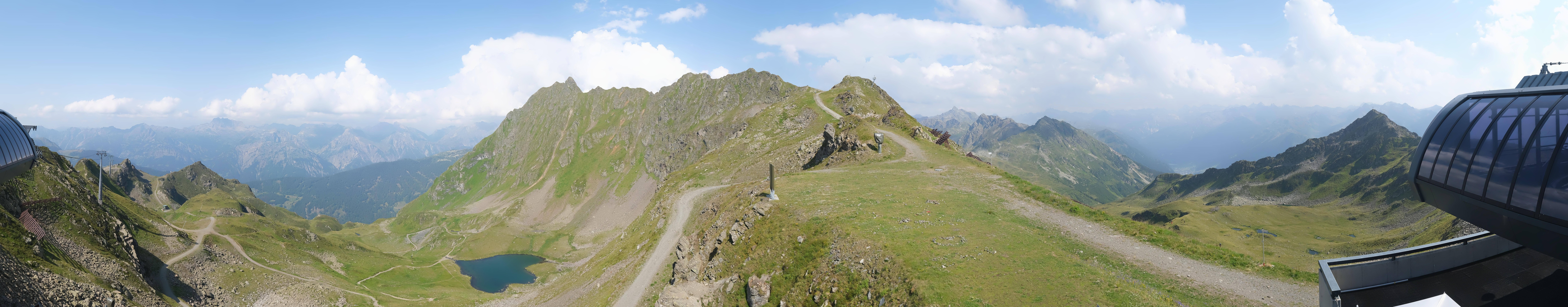 Archiv Foto Webcam Panorama Bahn - Silvretta Montafon