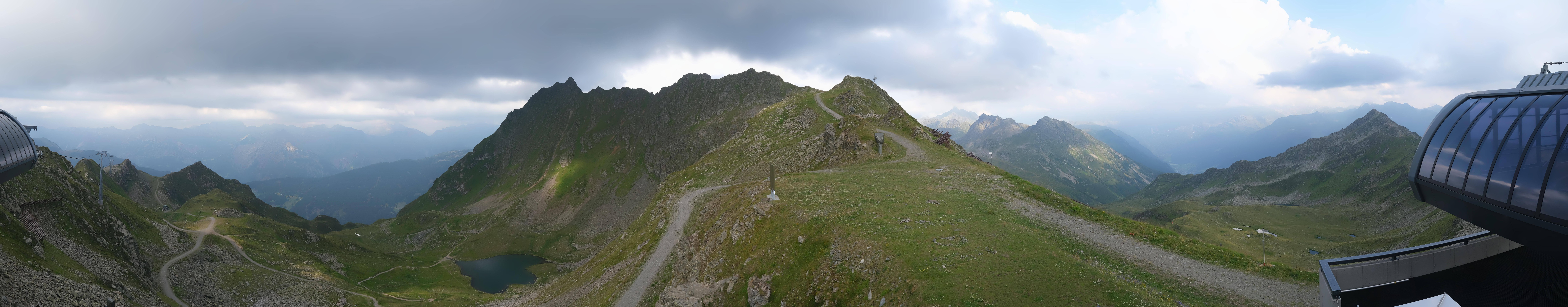 Archiv Foto Webcam Panorama Bahn - Silvretta Montafon