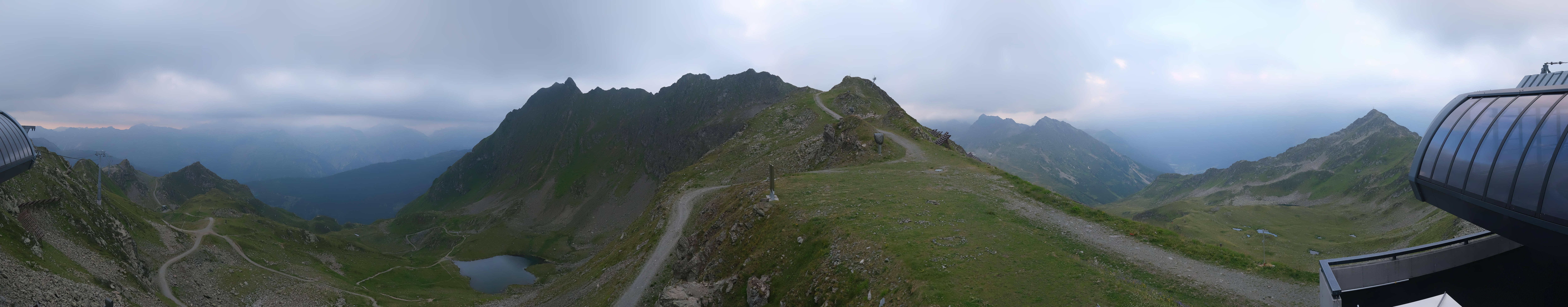 Archiv Foto Webcam Panorama Bahn - Silvretta Montafon