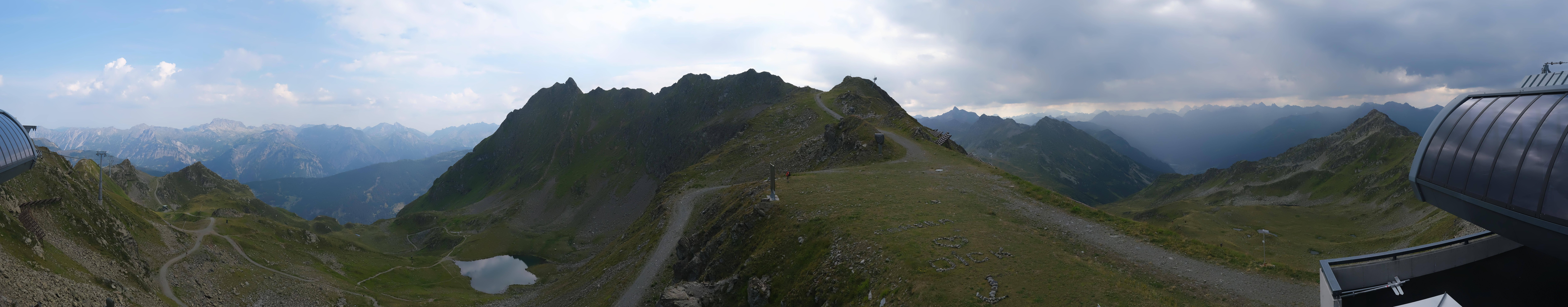 Archiv Foto Webcam Panorama Bahn - Silvretta Montafon