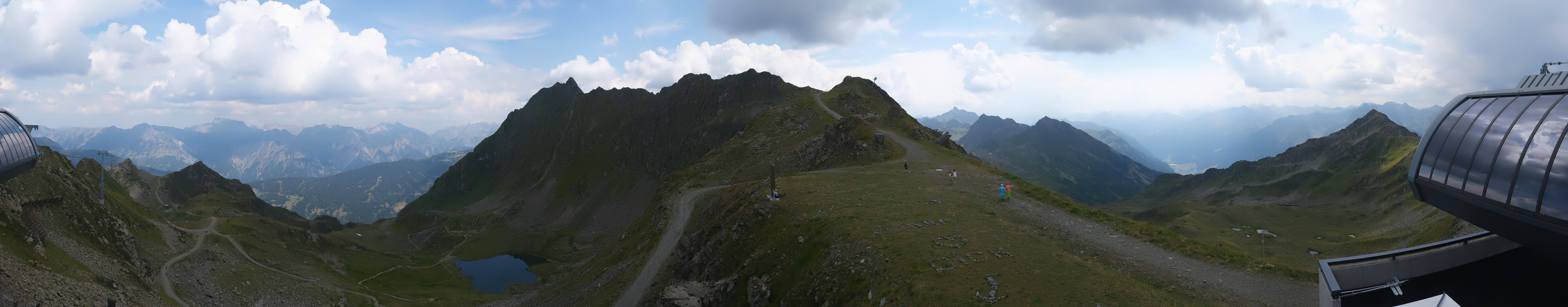 Archiv Foto Webcam Panorama Bahn - Silvretta Montafon
