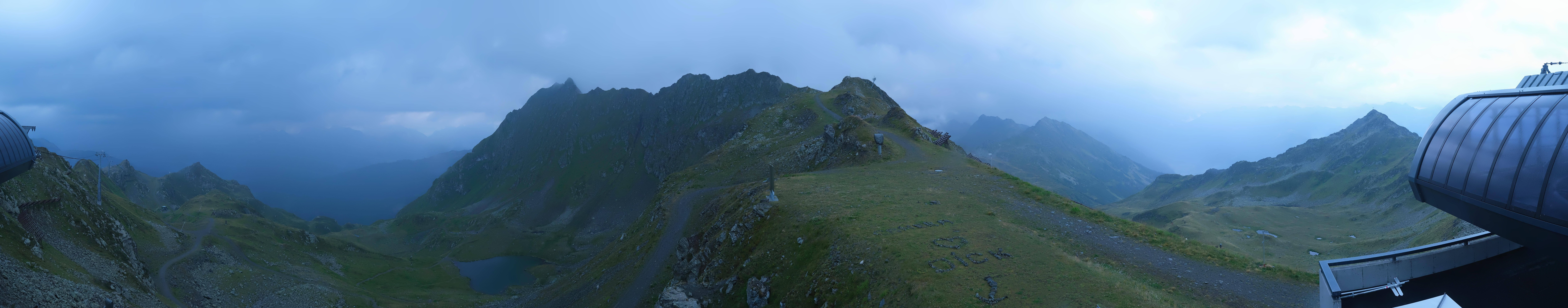 Archiv Foto Webcam Panorama Bahn - Silvretta Montafon