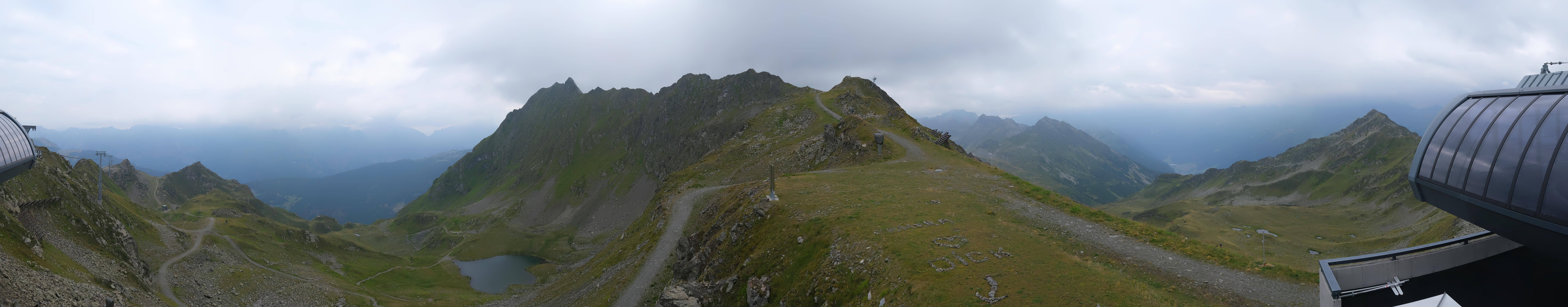 Archiv Foto Webcam Panorama Bahn - Silvretta Montafon