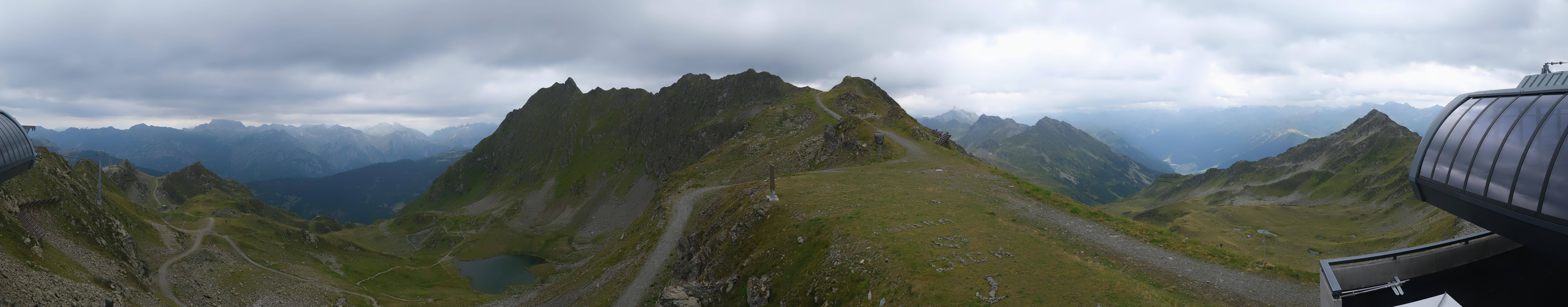 Archiv Foto Webcam Panorama Bahn - Silvretta Montafon
