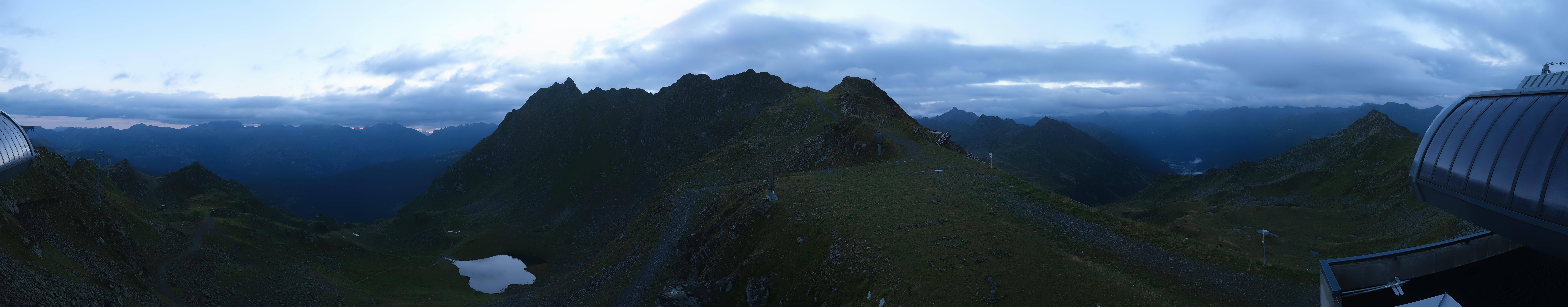 Archiv Foto Webcam Panorama Bahn - Silvretta Montafon