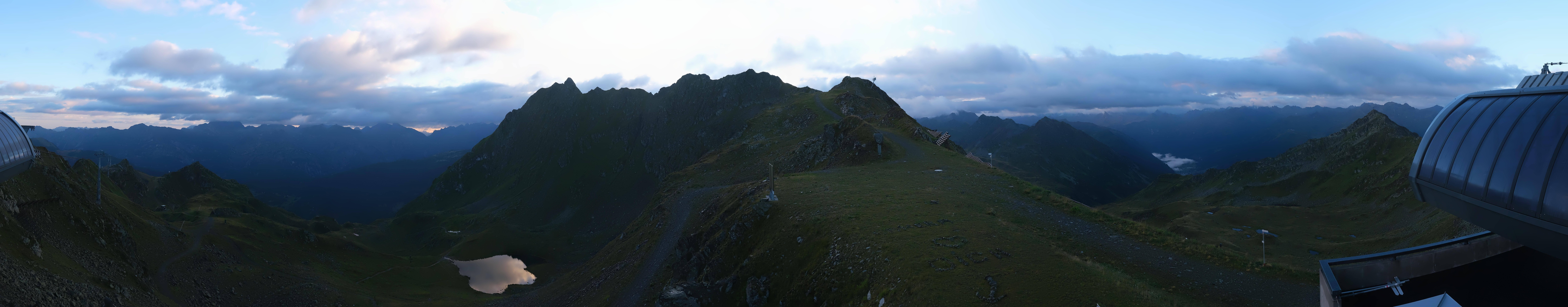 Archiv Foto Webcam Panorama Bahn - Silvretta Montafon