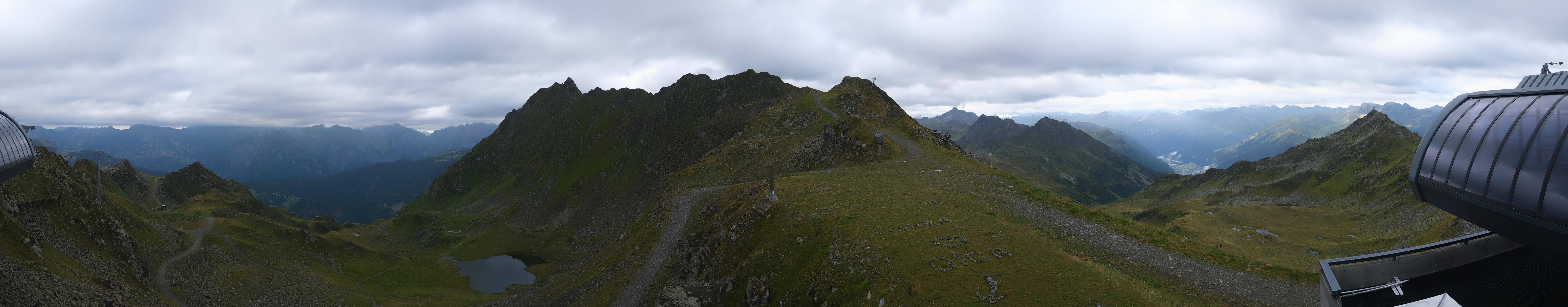 Archiv Foto Webcam Panorama Bahn - Silvretta Montafon