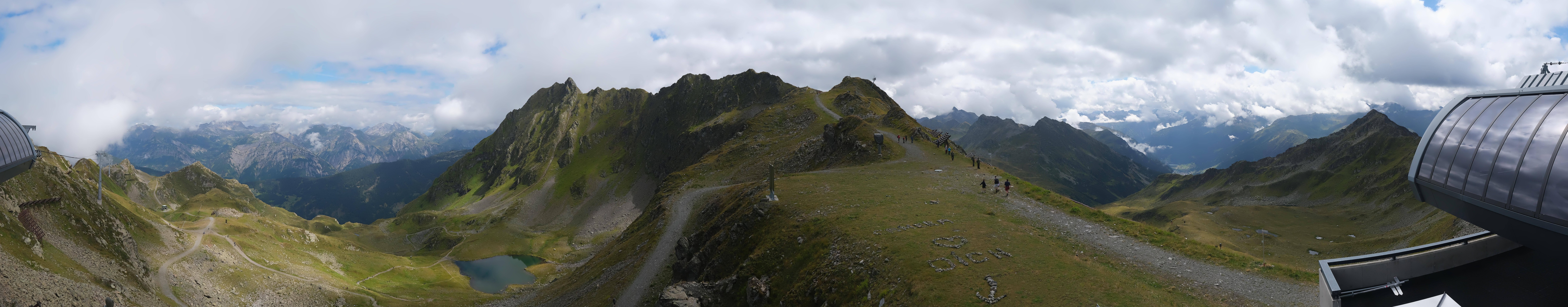 Archiv Foto Webcam Panorama Bahn - Silvretta Montafon