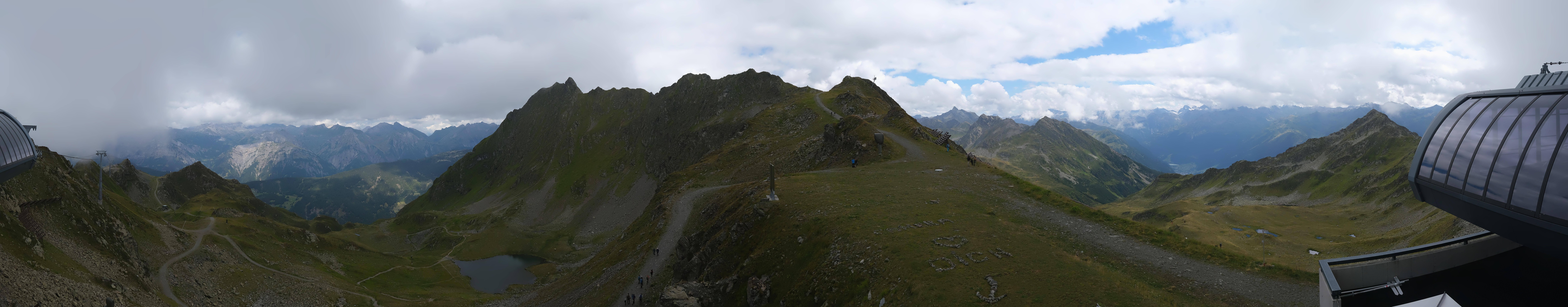 Archiv Foto Webcam Panorama Bahn - Silvretta Montafon