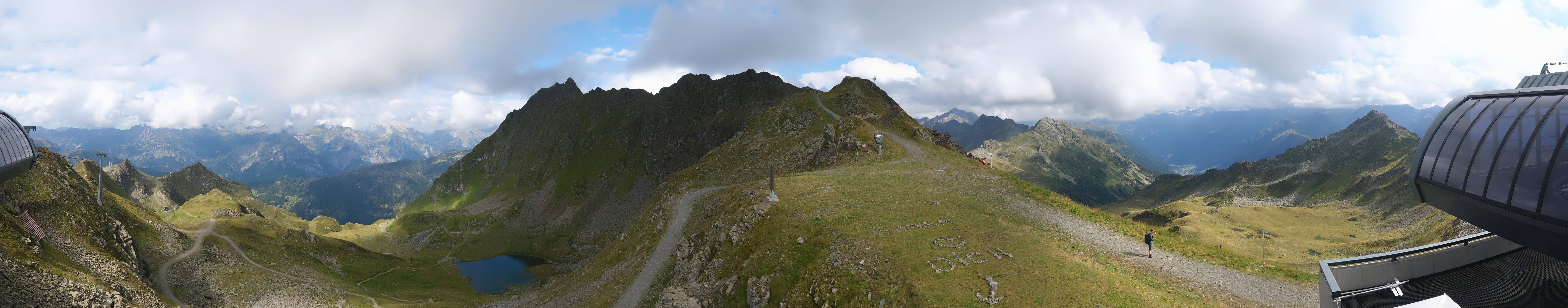 Archiv Foto Webcam Panorama Bahn - Silvretta Montafon