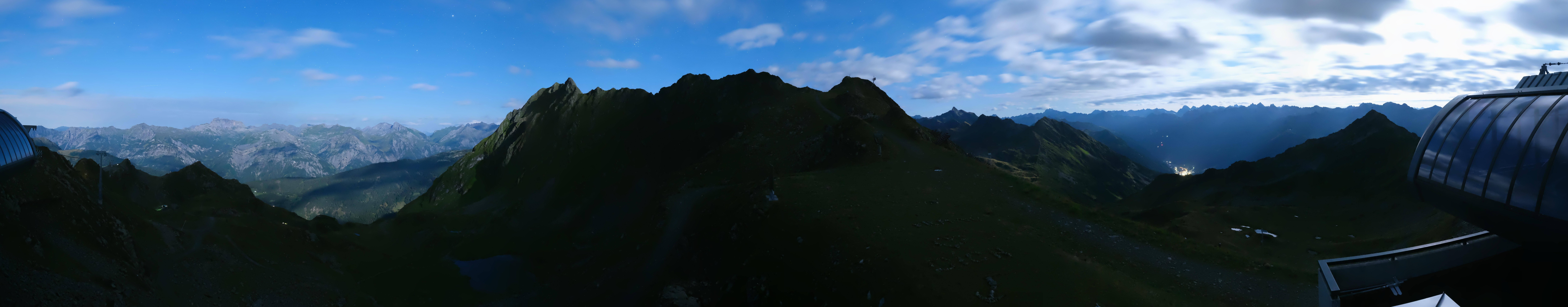 Archiv Foto Webcam Panorama Bahn - Silvretta Montafon