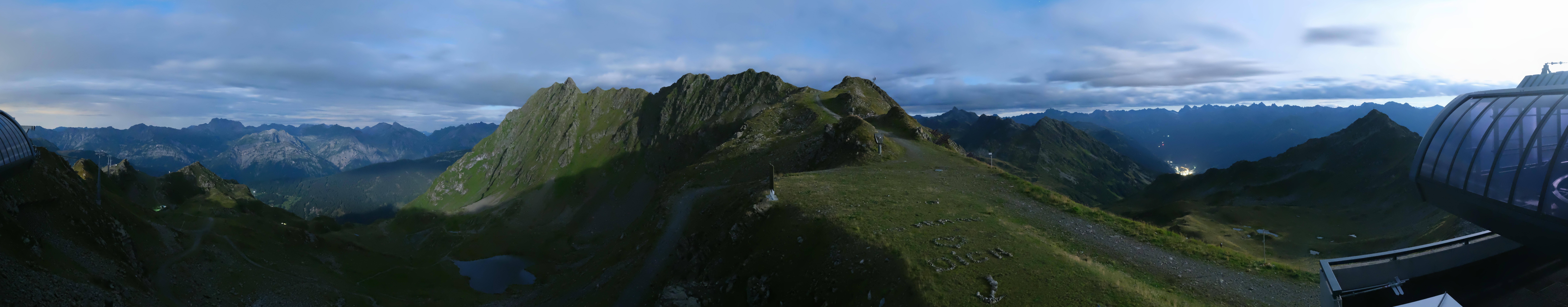 Archiv Foto Webcam Panorama Bahn - Silvretta Montafon