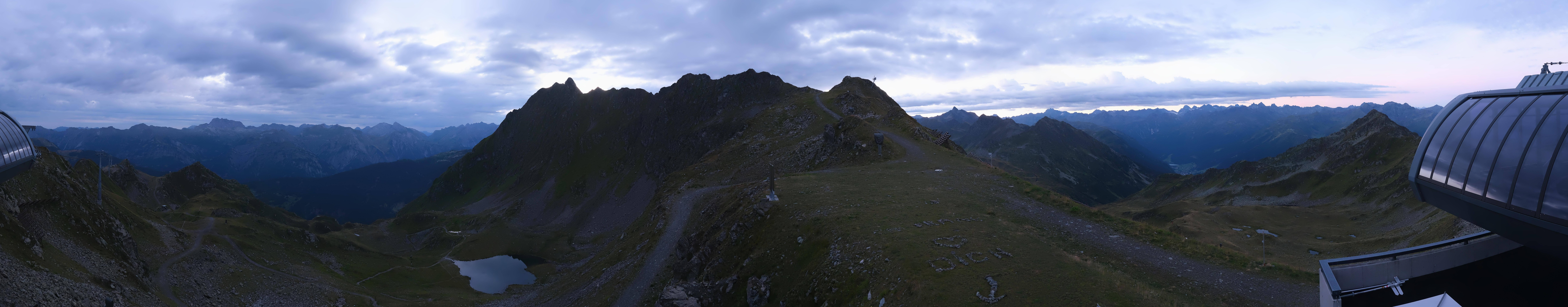 Archiv Foto Webcam Panorama Bahn - Silvretta Montafon