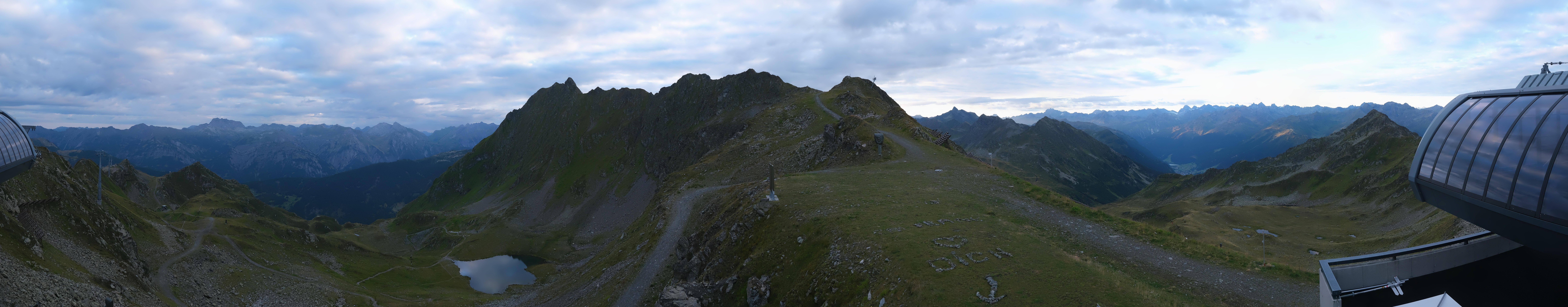 Archiv Foto Webcam Panorama Bahn - Silvretta Montafon