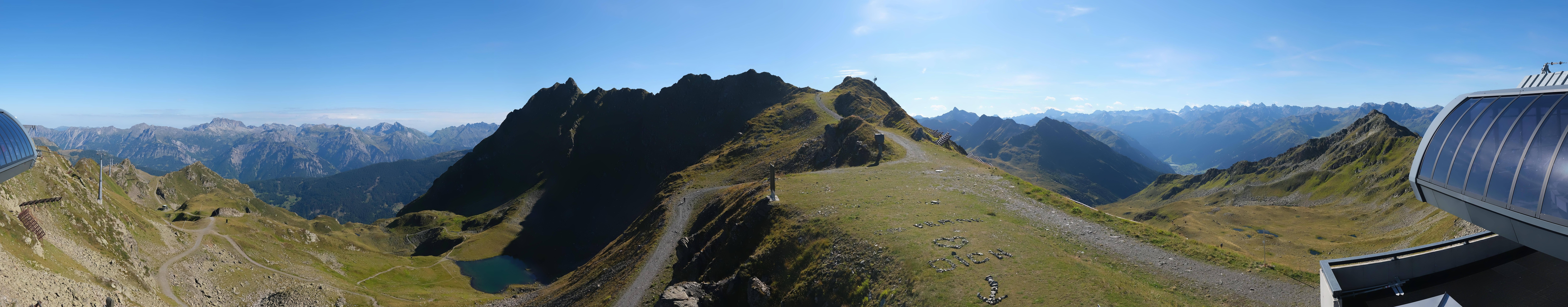 Archiv Foto Webcam Panorama Bahn - Silvretta Montafon
