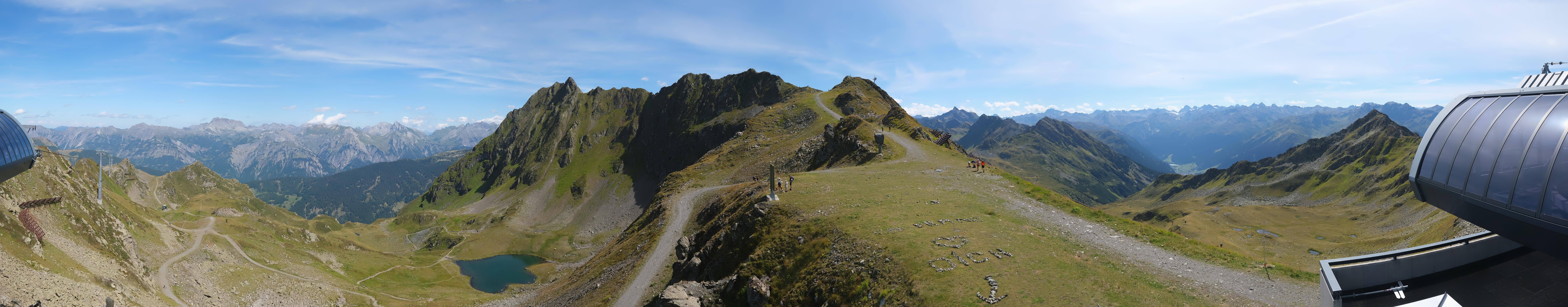 Archiv Foto Webcam Panorama Bahn - Silvretta Montafon